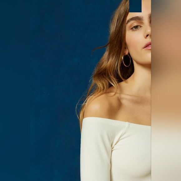 BDG Alex Off-The-Shoulder Top Urban Outfitters NWT/NWOT - Picture 7 of 11